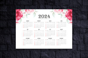 free 2024 printable calendar one page